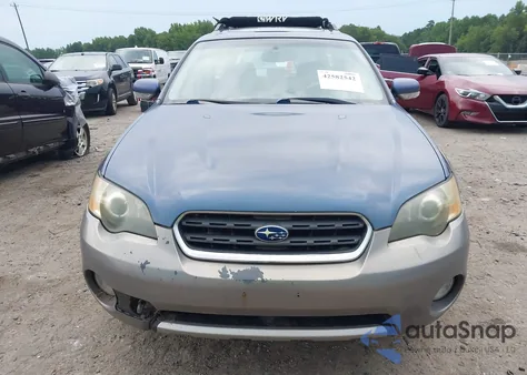 2005 Subaru Outback 3.0R L.l. Bean Edition из США, поврежденный, VIN 4S4BP86C354367541
